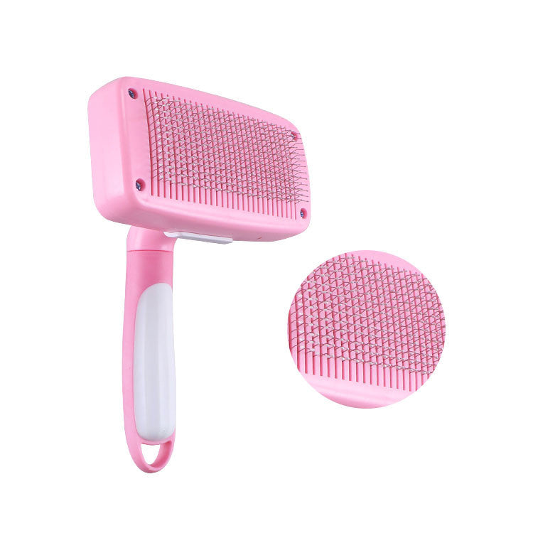 PattesZen™ Self-Cleaning Slicker Brush for Dogs & Cats