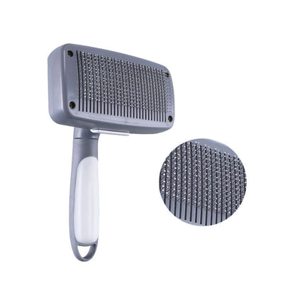 PattesZen™ Self-Cleaning Slicker Brush for Dogs & Cats