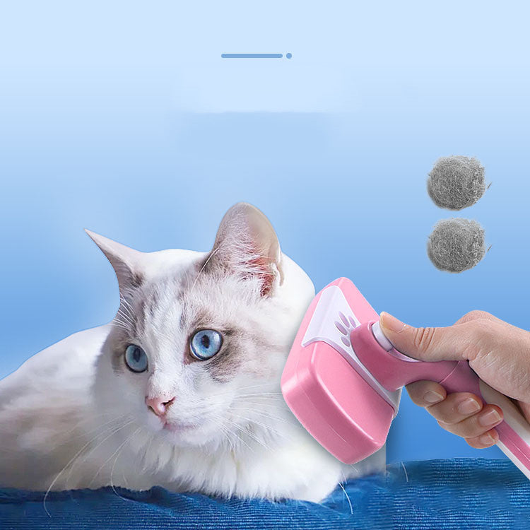 PattesZen™ Self-Cleaning Slicker Brush for Dogs & Cats